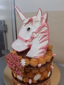Pièce montée thème licorne