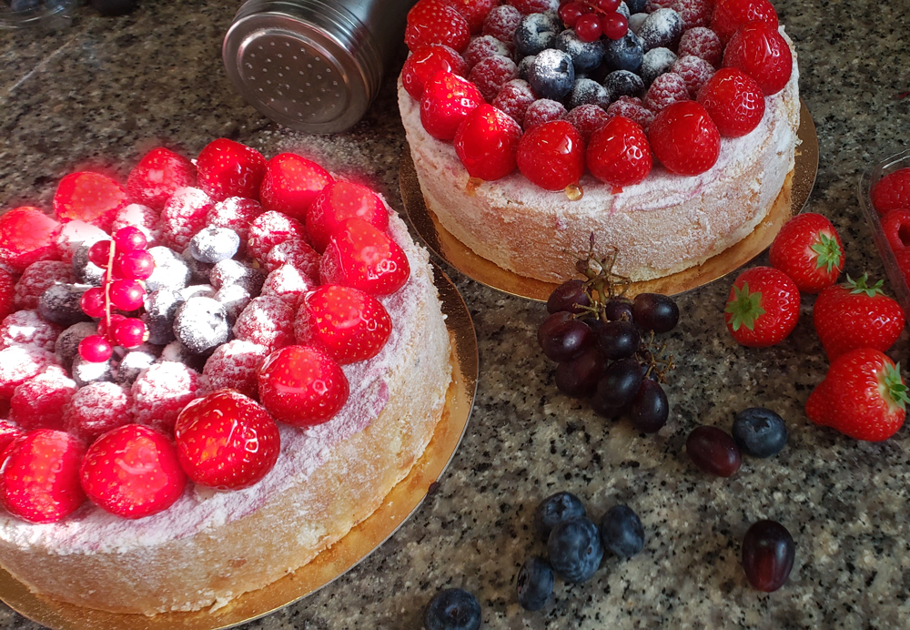 Charlotte aux fruits rouges