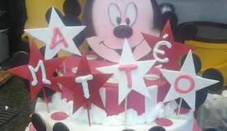 Gâteau au thème du Mickey