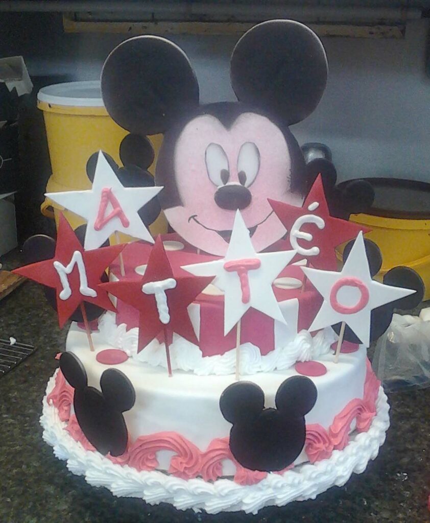 Gâteau au thème du Mickey
