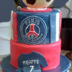 Gâteau au thème du PSG