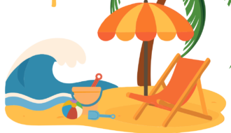 dessin évoque vacances